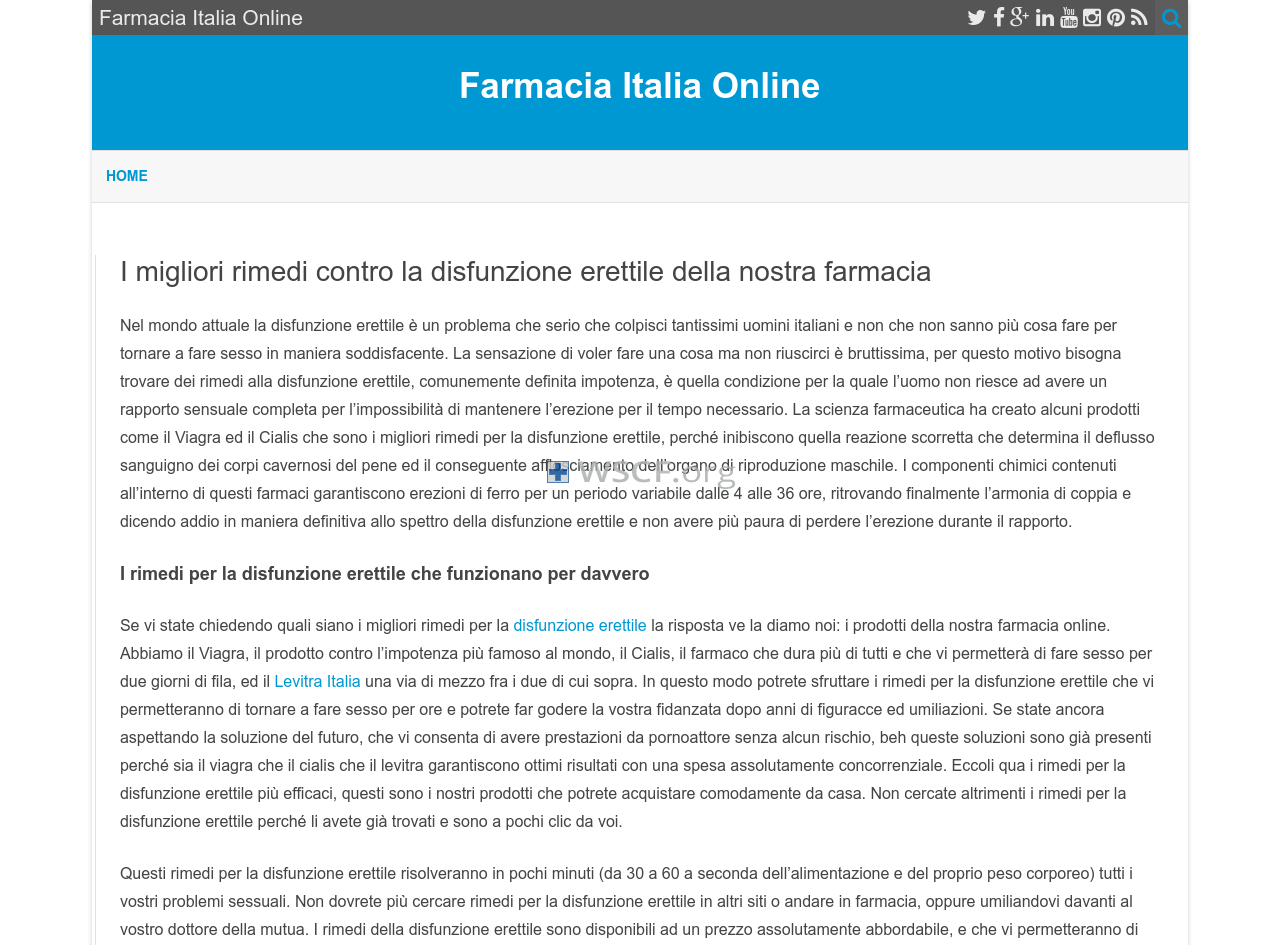 Farmacia-Italiana.com Online Pharmacy