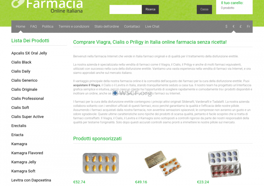 Farmacia-Italiana.net The Internet Canadian Pharmacy