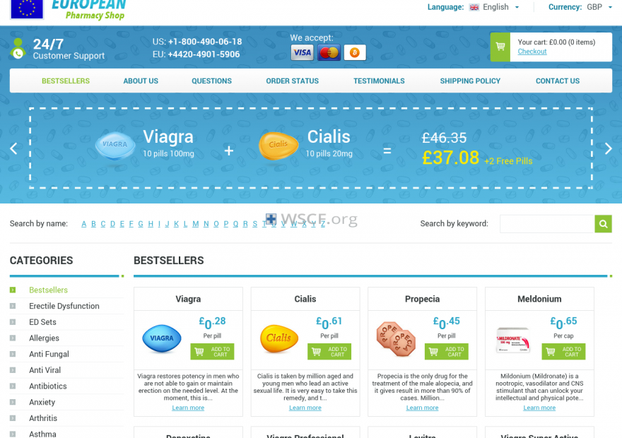Farmacia-Online-Italia.com Overseas On-Line Drugstore