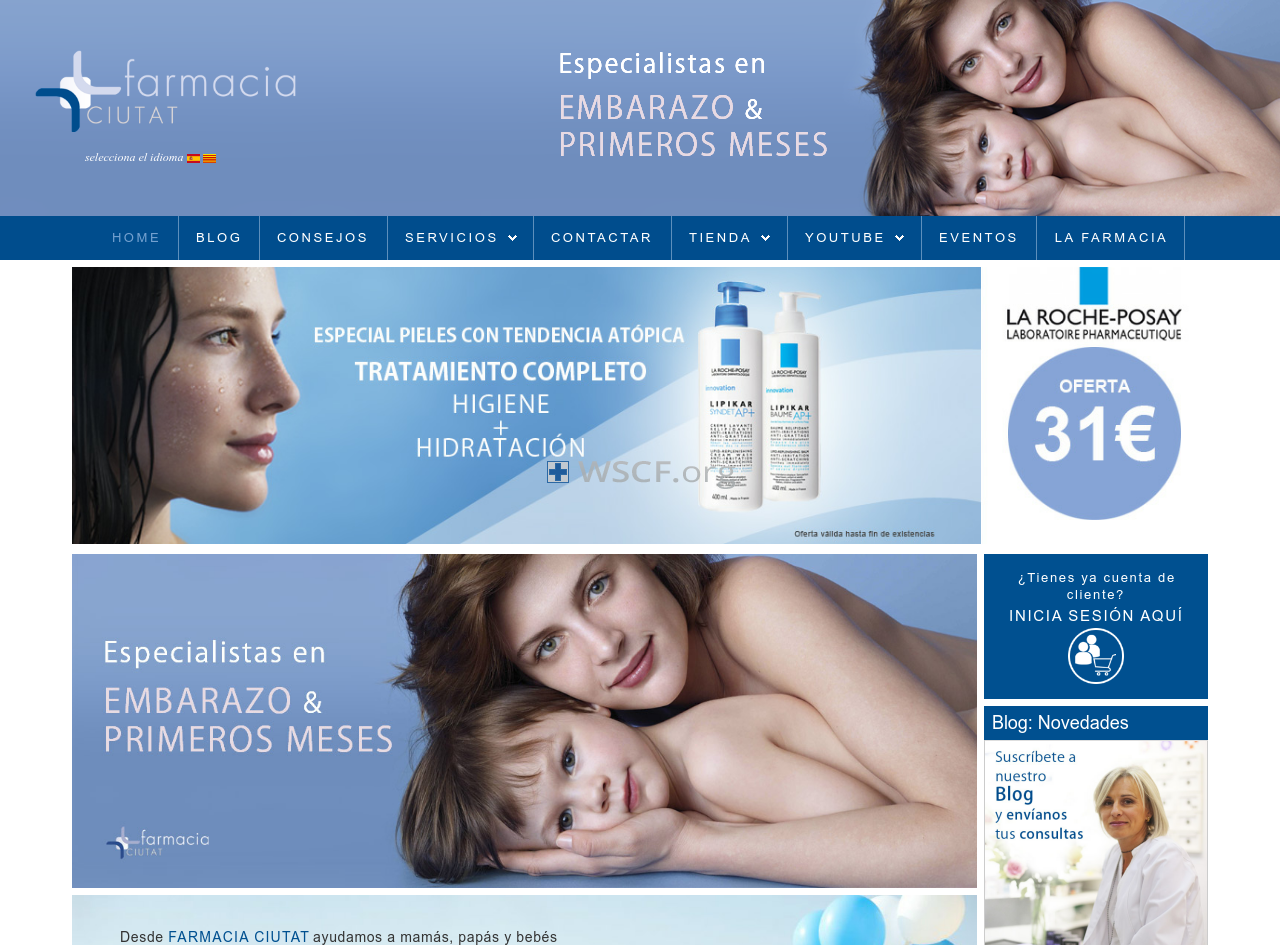 Farmaciaciutat.net Online Pharmacies