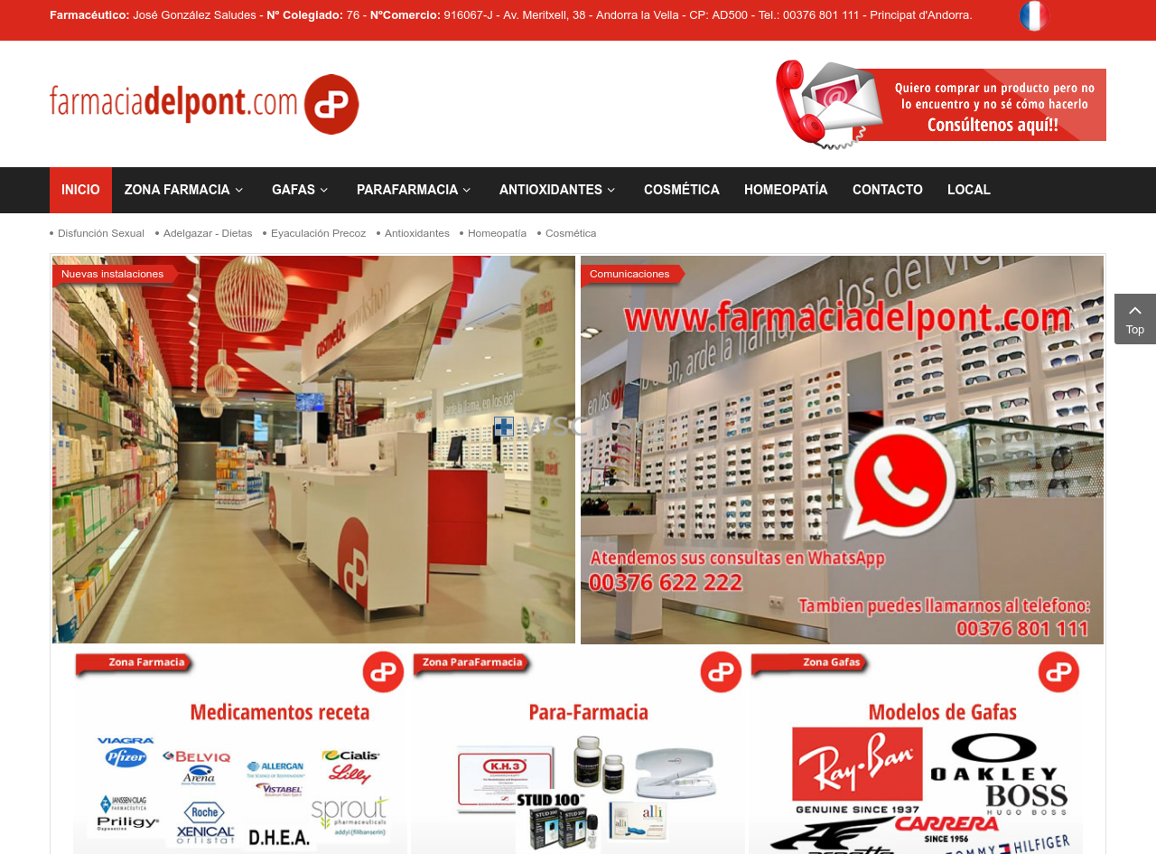 Farmaciadelpont.com Pharmacy