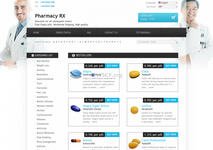 Fdapharmacy.org Overseas Discount Drugstore