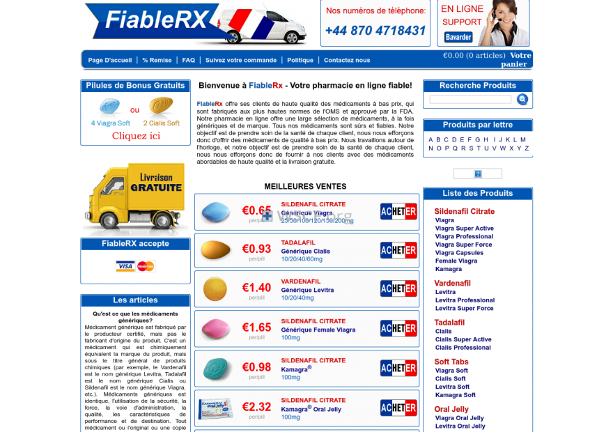 Fiablerx.com Leading Online Pharmacy