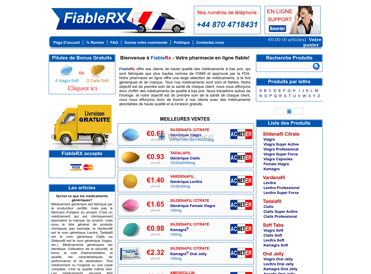 Fiablerx.com Pharmacy