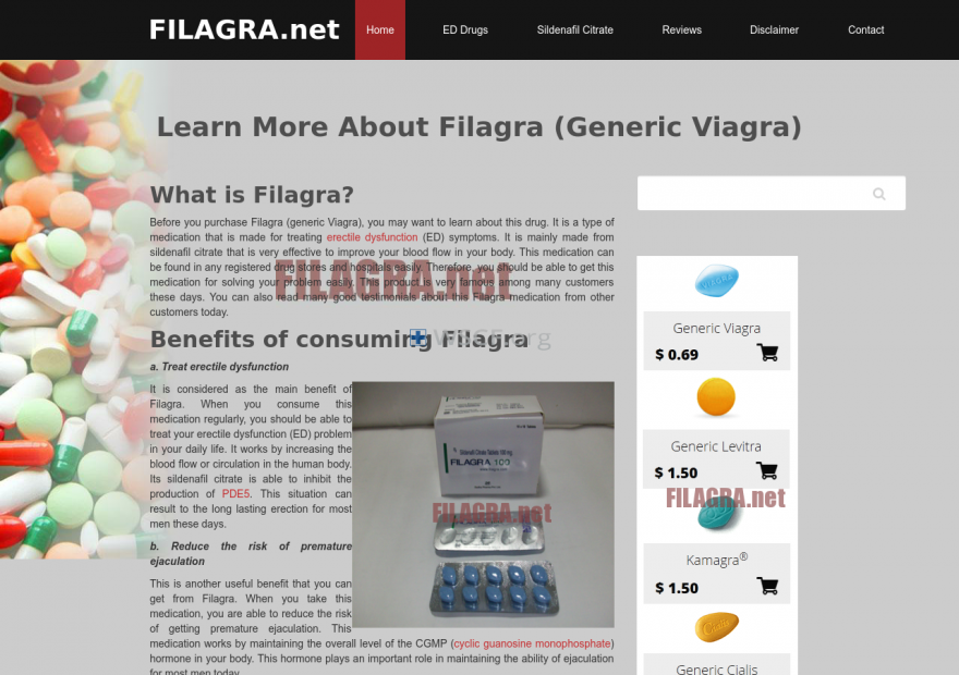 Filagra.net Leading Online Pharmacy
