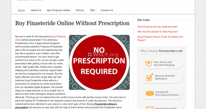 Finasteriderx.net Leading Online Pharmacy