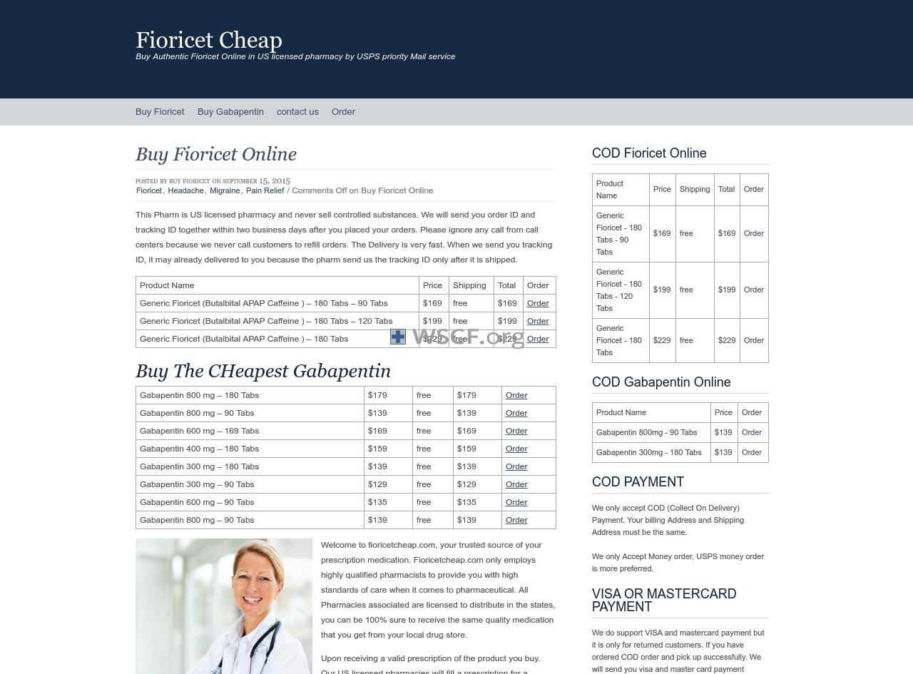 Fioricetcheap.com Pharmacy