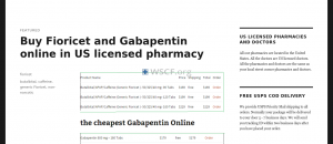 Fioricetcodeine.com Overseas On-Line Pharmacy