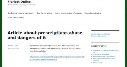 Fioricetonline.org Best Online Pharmacy in U.K.