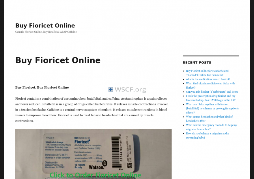 Fioricetscript.com Overseas Discount Pharmacy