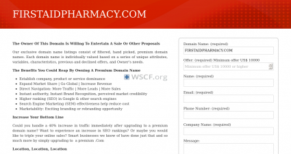 Firstaidpharmacy.com Overseas On-Line Pharmacy