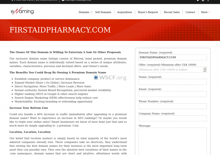 Firstaidpharmacy.com Overseas On-Line Pharmacy