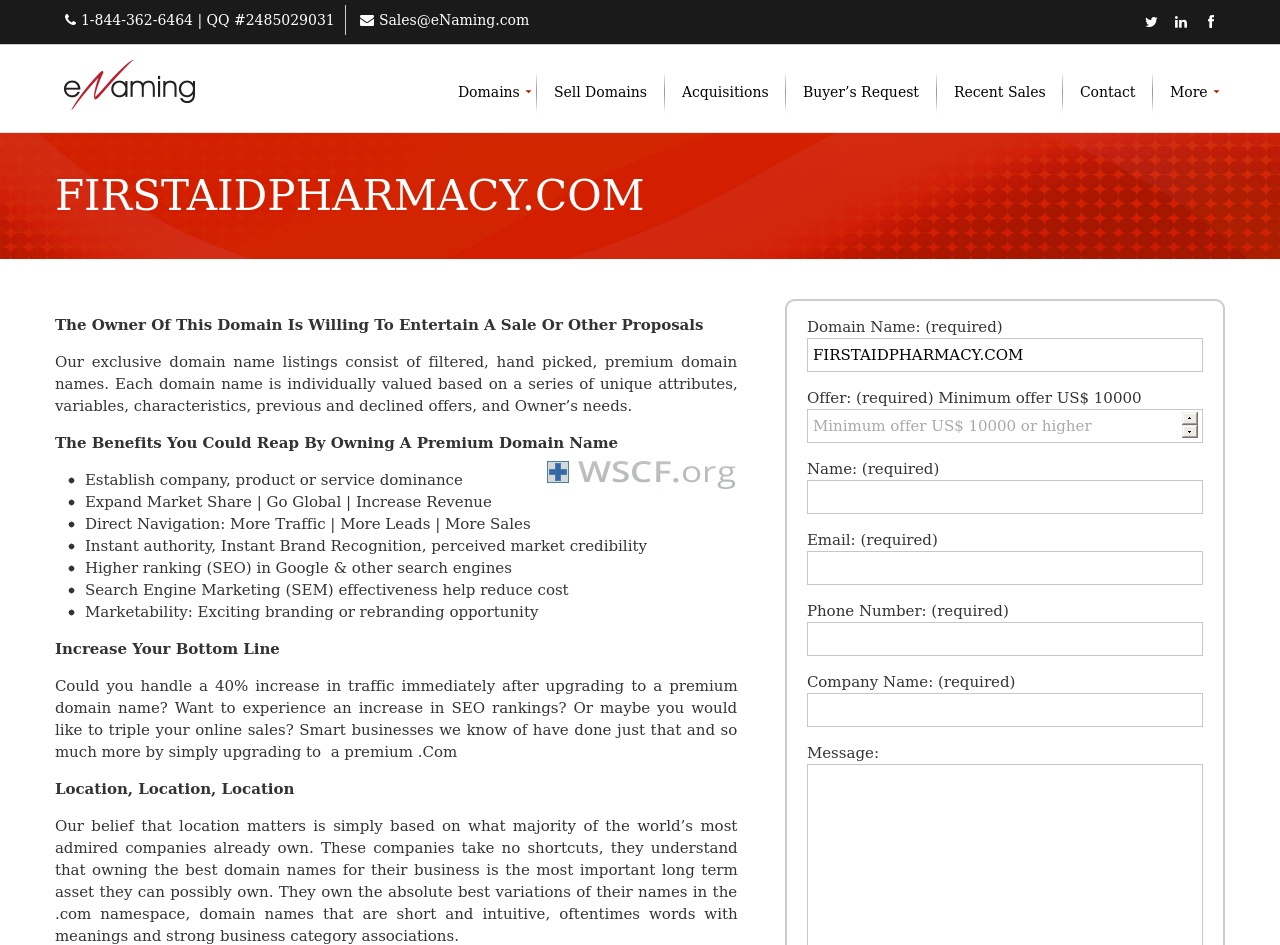 Firstaidpharmacy.com Online Pharmacy