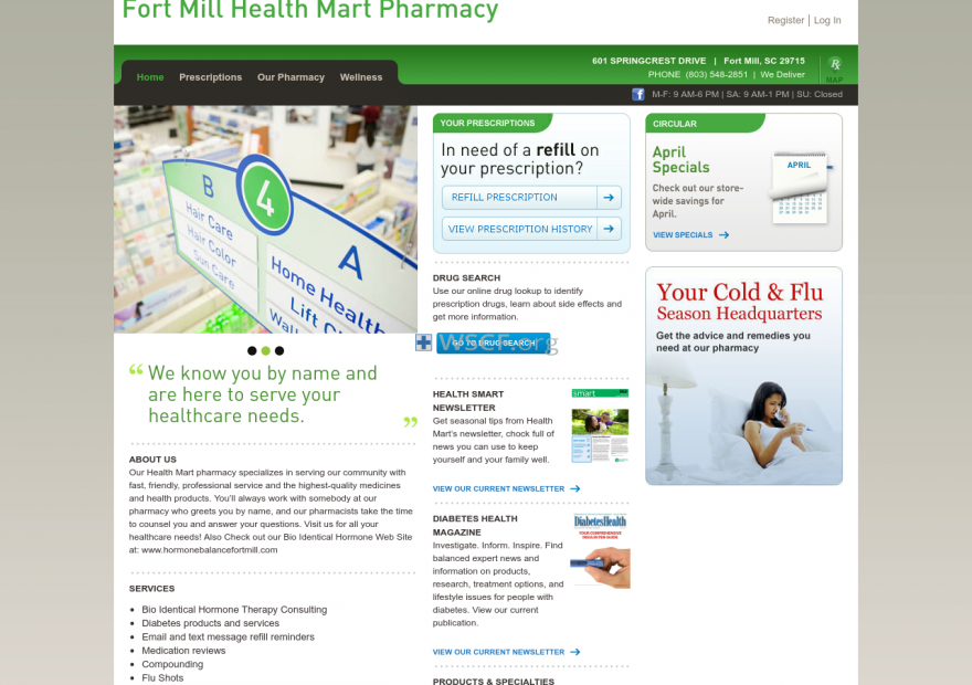 Fortmillpharmacy.com Online Canadian Pharmacy