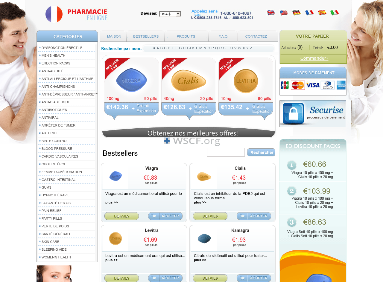 Francepharmacieenligne.net Pharmaceutical Shop