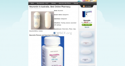 Gabapentin-Australia.net Order Prescription Drugs Online With No Prescription