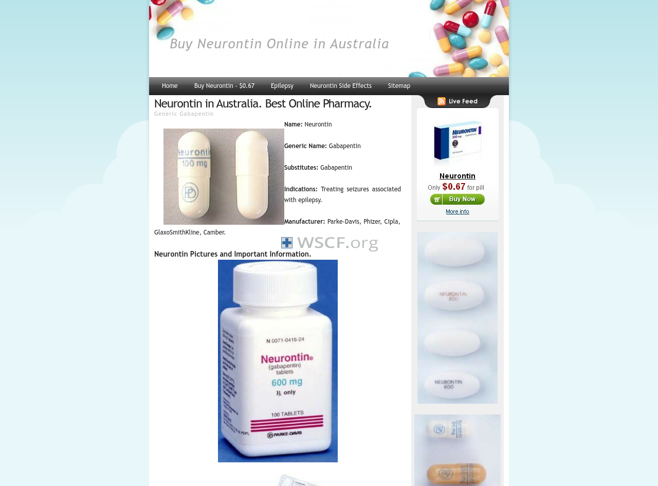 Gabapentin-Australia.net Pharmacy