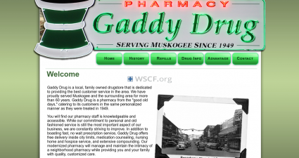 Gaddysdrugs.com Free Shipping On Any Order