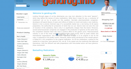 Gendrug.info Internet Drugstore
