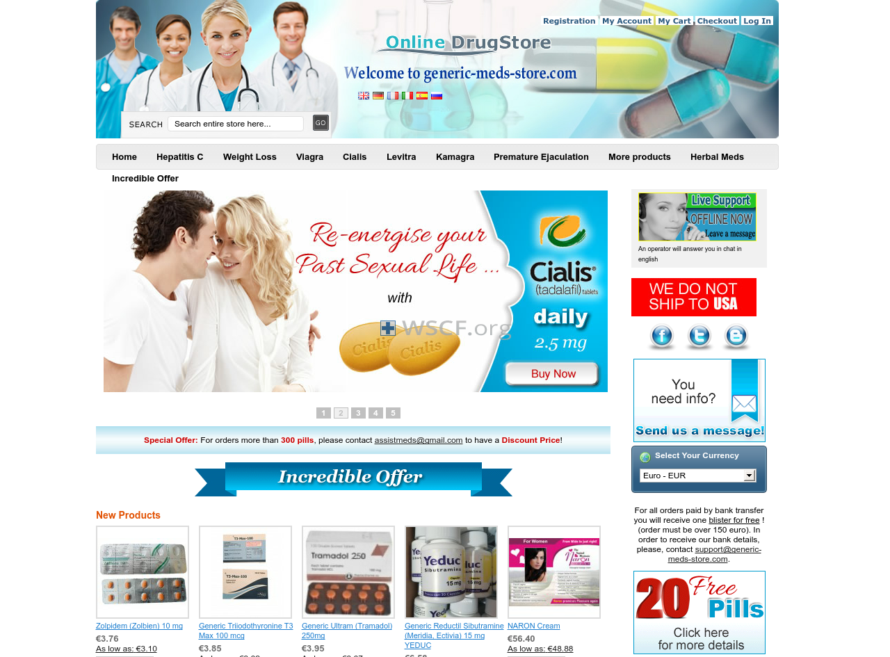 Generic-Meds-Store.com Online Drug Store