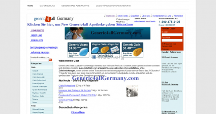 Generic4Allgermany.com Mail-Order Pharmacy
