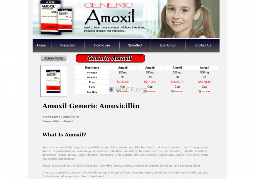 Genericamoxil.com No Doctor Visits