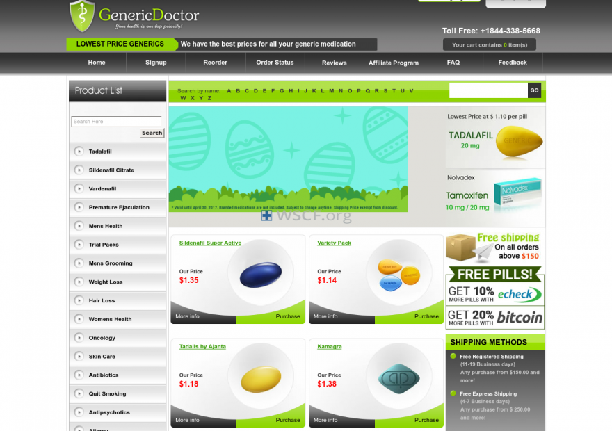 Genericdoctor.com Reliable and affordable medications