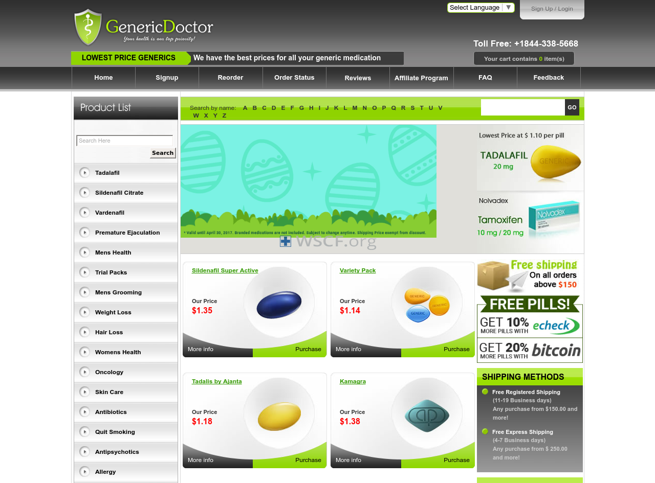 Genericdoctor.com Online Drug Store