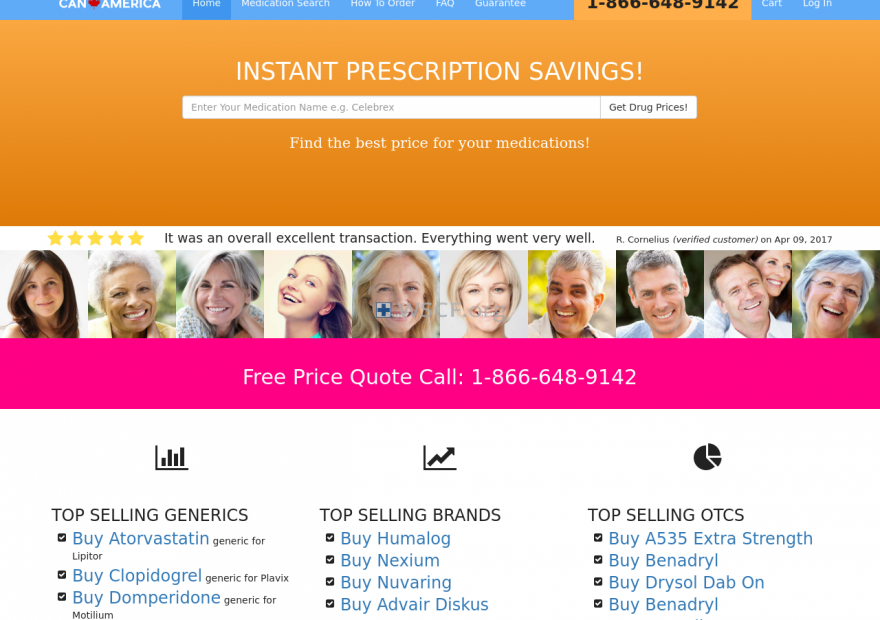 Genericdrugoutlet.com Online Offshore Pharmacy
