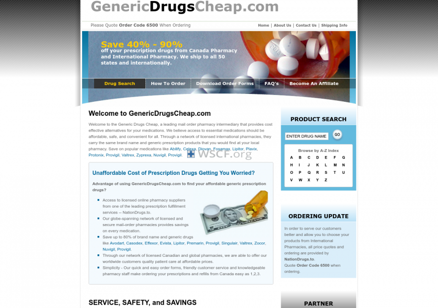 Genericdrugscheap.com Overseas On-Line Drugstore