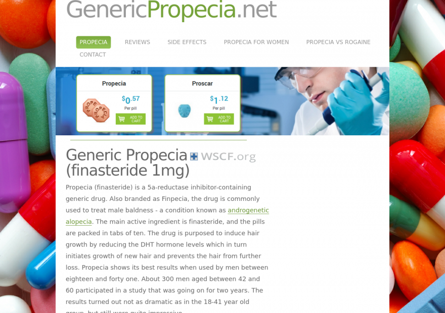 Genericpropecia.net The Internet Pharmaceutical Shop