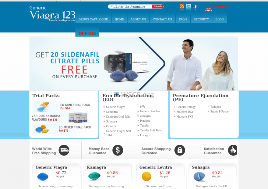 Genericviagra123.com Internet Pharmacy