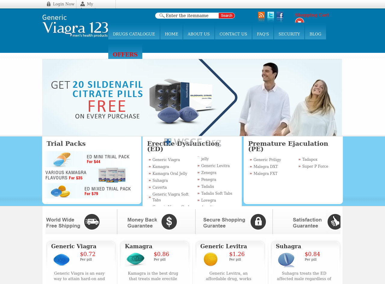 Genericviagra123.com Internet Pharmacy