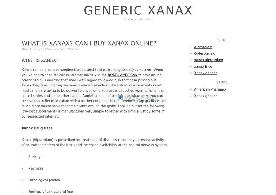 Genericxanax.info Fast Worldwide Delivery