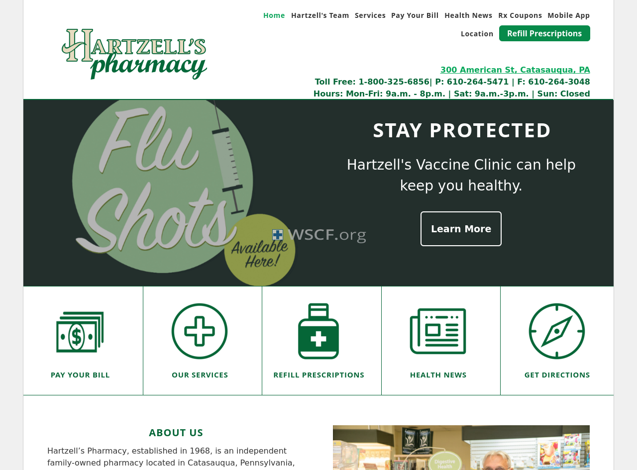 Hartzells.com Online Drug Store