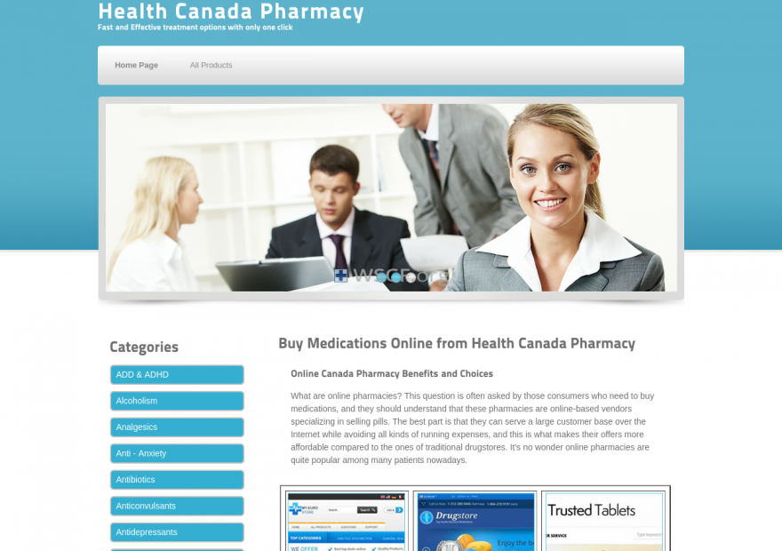 Health-Canada-Pharmacy.com Affordable Medications