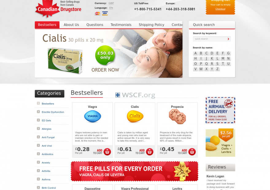 Health-Seller.com Overseas Discount Drugstore