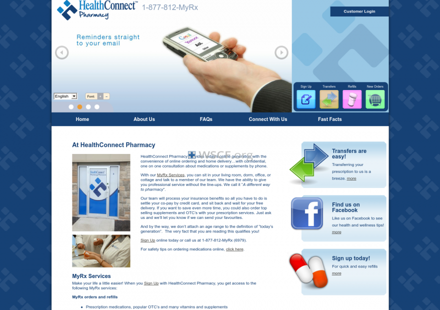 Healthconnectpharmacy.ca The Internet Canadian Pharmacy