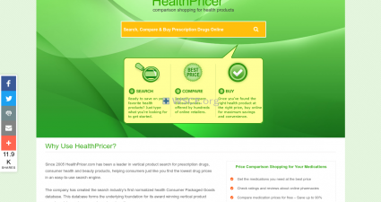 Healthpricer.com Great Web Drugstore
