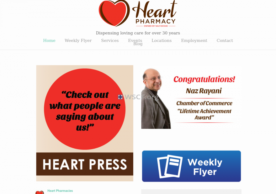 Heartpharmacy.com Website Drugstore