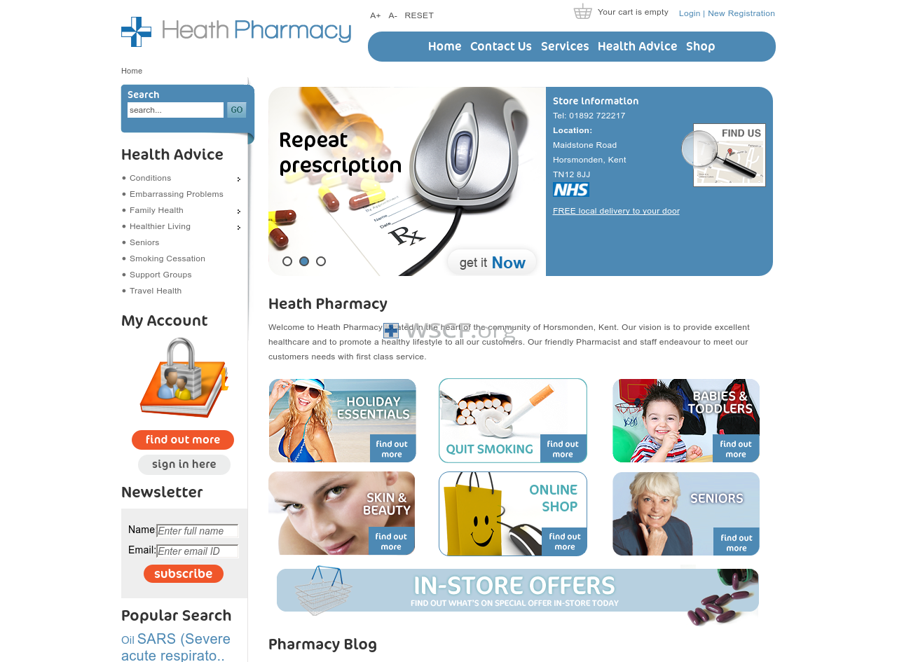 Heath-Pharmacy.co.uk Pharmacies Online