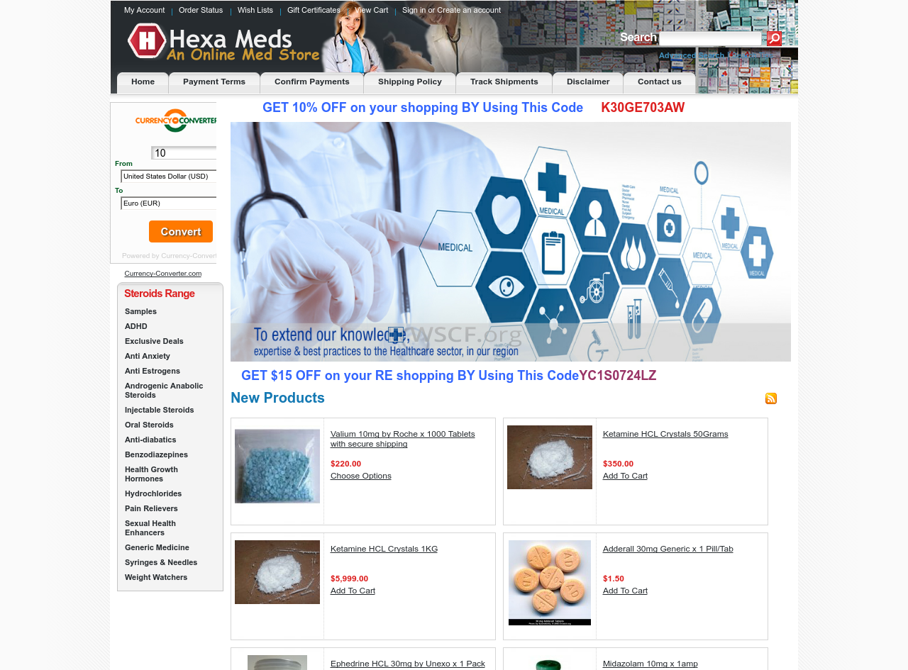 Hexameds.com Pharmacies