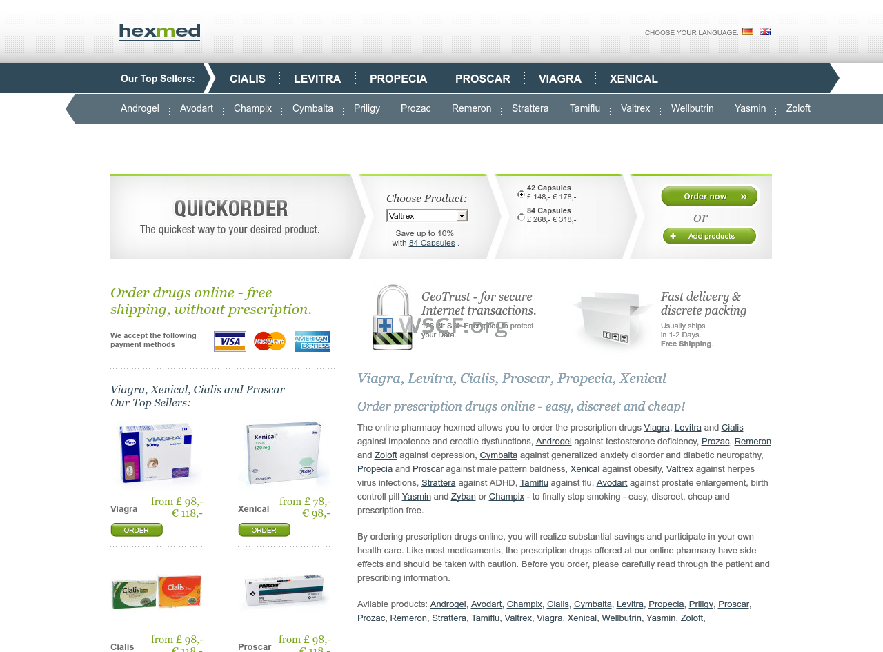 Hexmed.de Drugstore Online