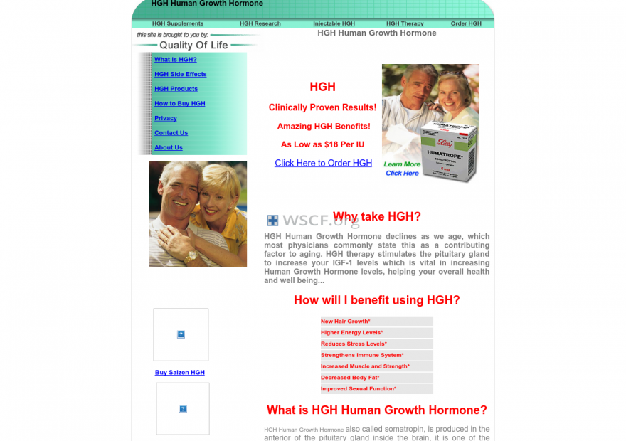 Hgh-Humangrowthhormone.com Web’s Drugstore