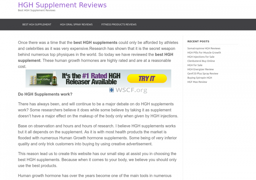 Hghsupplementreviews.com Discounted Weekly Deals