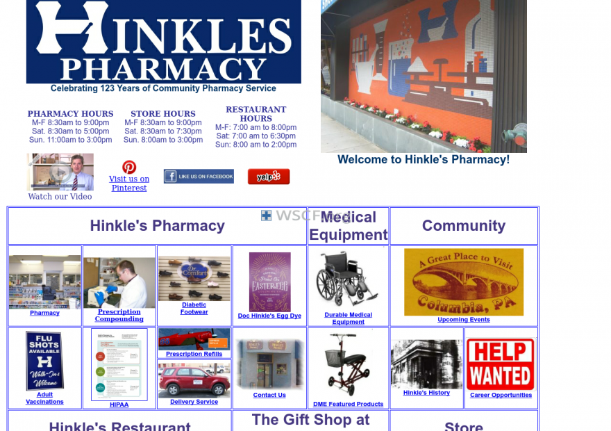 Hinklespharmacy.com Mail-Order Pharmacy