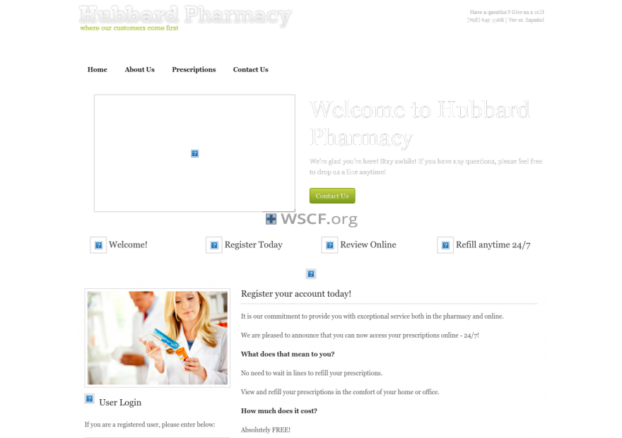 Hubbardpharmacy.com Online Pharmacy