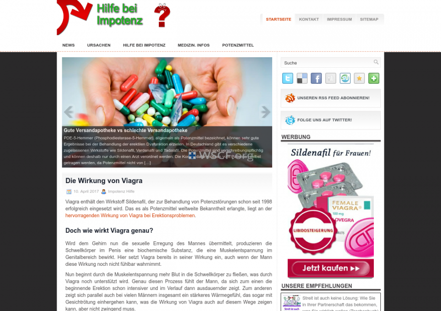 Impotenz-Hilfe.com Your One Click Pharmacy