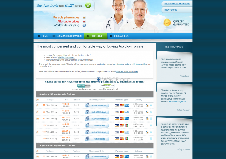 Infectionstreatment.com Online Offshore Pharmacy