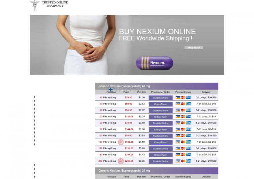 Infonexium.com 100% Quality Meds